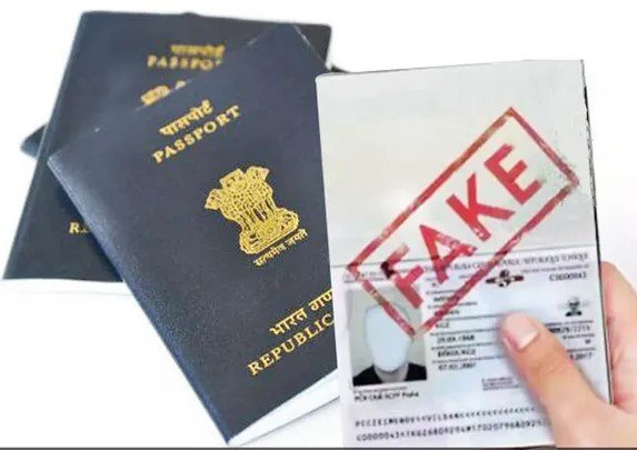 30,000 fraudulent Indian IDs were issued as part of a massive fake passport racket that was discovered.