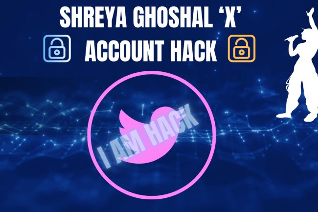 Singer Shreya Ghoshal's 'X' account hacked