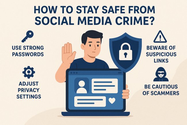 How to Stay Safe from Social Media Crime?