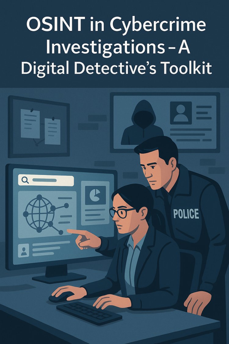 OSINT in Cybercrime Investigations – A Digital Detective’s Toolkit