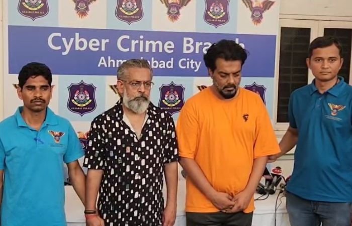 Two people are arrested for a major VoIP scam as the Ahmedabad cybercrime division cracks a Chinese cyber fraud syndicate.