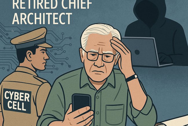 Cybercrime Sting: Chandigarh's Senior Architect Was the Target of a ₹2.5 Crore Digital Arrest Scam