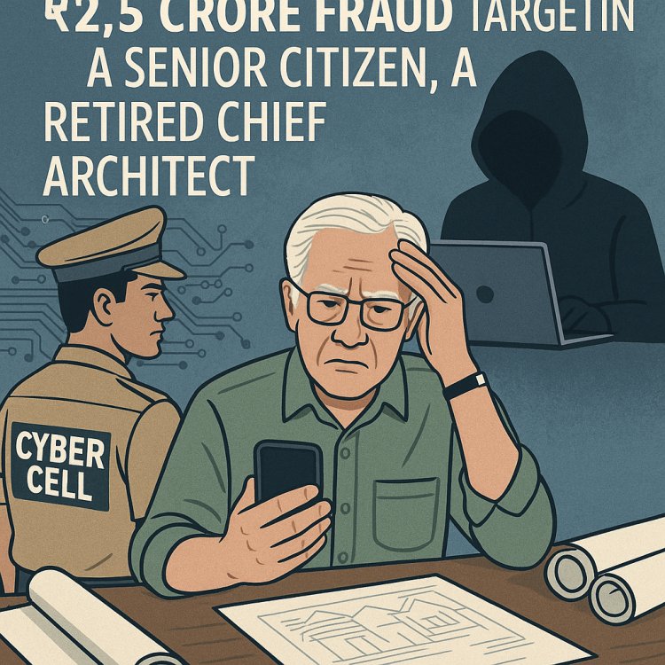 Cybercrime Sting: Chandigarh's Senior Architect Was the Target of a ₹2.5 Crore Digital Arrest Scam