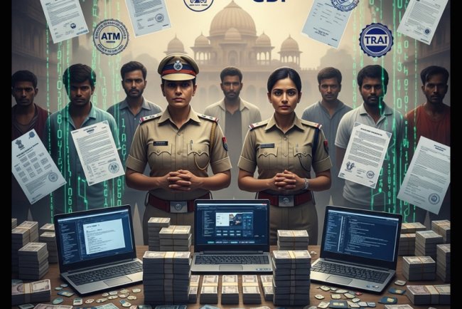 Nine Cyber Criminals Arrested in Gwalior and Varanasi in Two Separate Crackdowns
