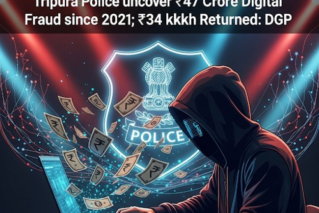 Tripura Police uncover ₹47 crore digital fraud since 2021; ₹34 lakh returned: DGP