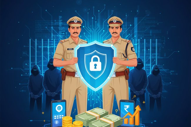 Haryana Police Boost Cybercrime Recovery to 46%, Average 22 Daily Arrests Reported