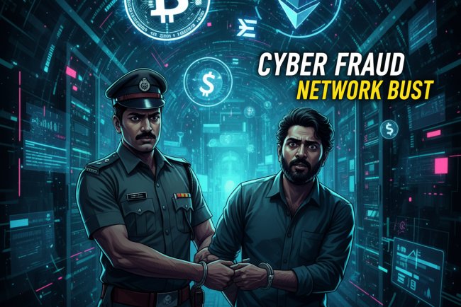 Delhi Police Arrest Karnal Man in ₹34 Lakh Cryptocurrency Scam