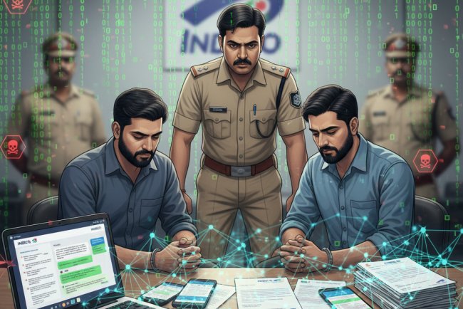 Cyber Crime Crackdown: Two Arrested in Indigo Airlines Job Recruitment Scam