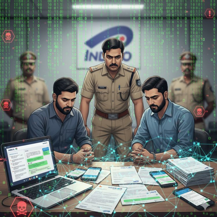 Cyber Crime Crackdown: Two Arrested in Indigo Airlines Job Recruitment Scam