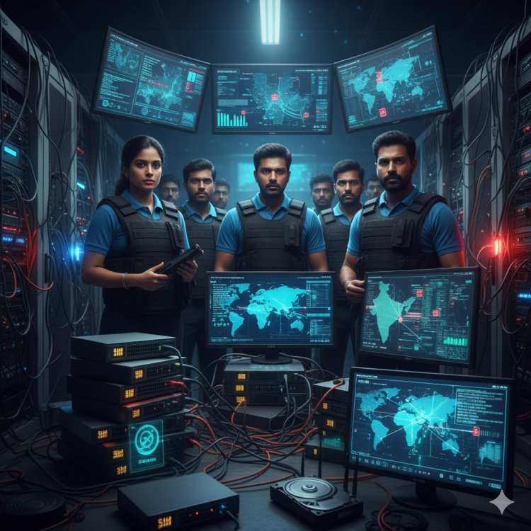 Tamil Nadu Cyber Crime Wing Dismantles International SIM Box Scam Network in Major Crackdown