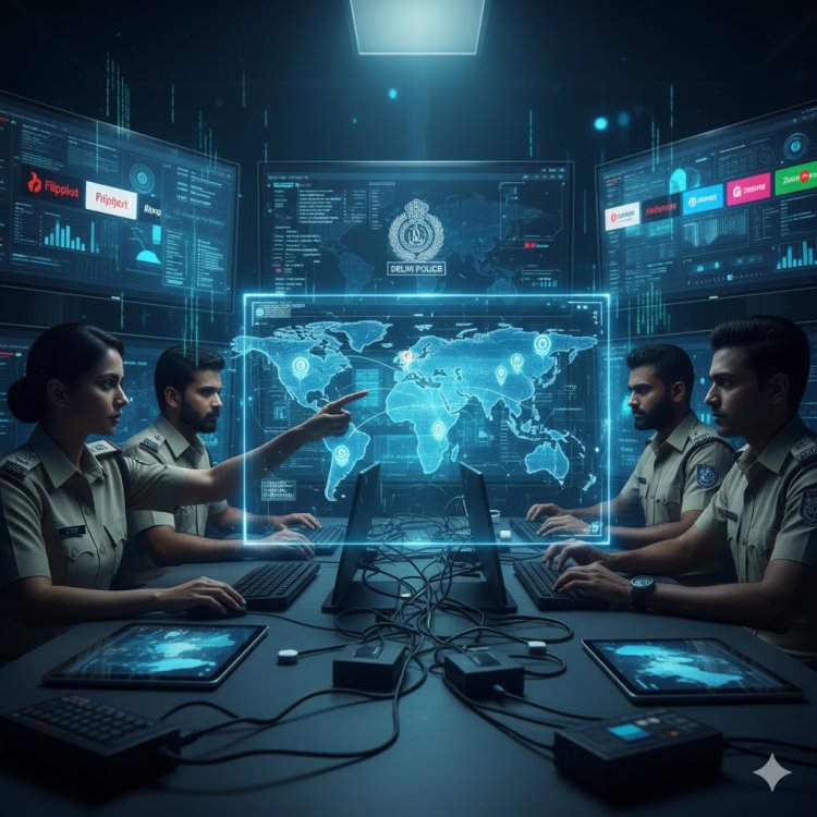 Delhi Police Bust International Cyber Crime Network Using Digital Footprints from Flipkart, Swiggy & Zomato