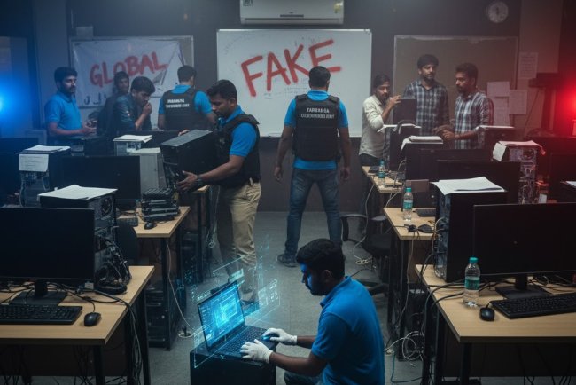 Karnataka CCU Busts Bengaluru-Based Tech Support Scam Targeting U.S. Users