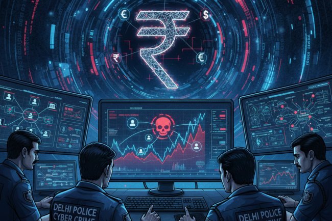 Delhi Police Bust Interstate Cyber Fraud Syndicates, ₹300 Crore Online Trading Scam Exposed