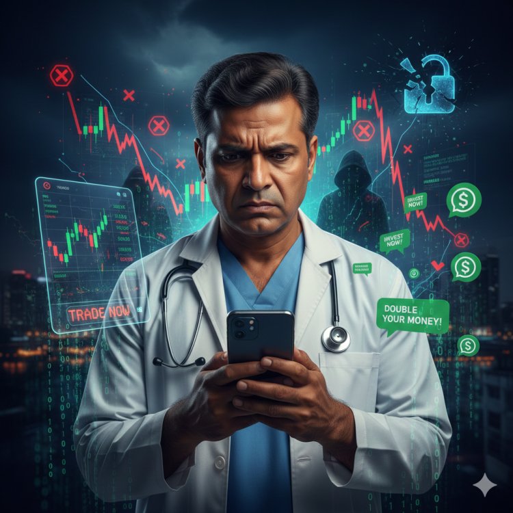 Navi Mumbai: Doctor Duped of ₹20.95 Lakh in Fake Share Market Investment Cyber Scam