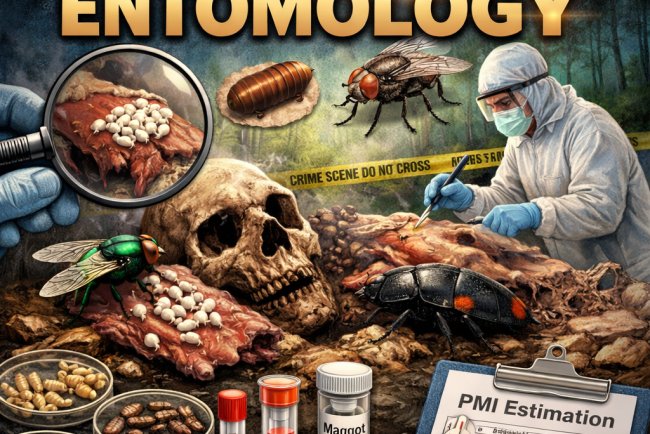 Forensic Entomology: The Role of Insects in Criminal Investigations