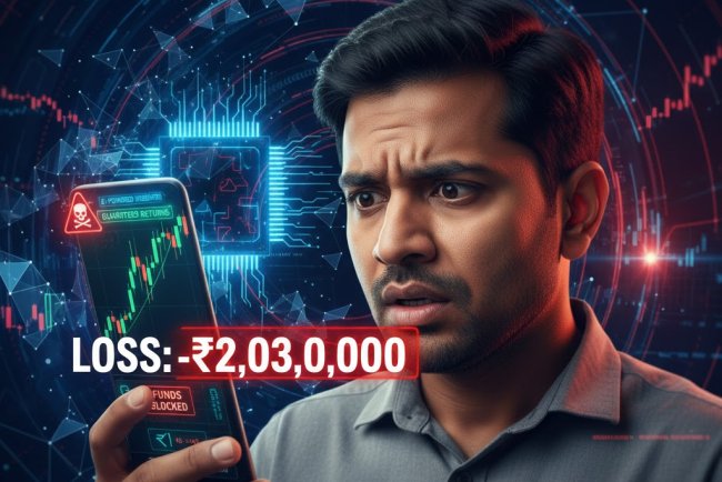 Hyderabad Man Loses ₹2.03 Crore in AI-Based Stock Trading Cyber Scam