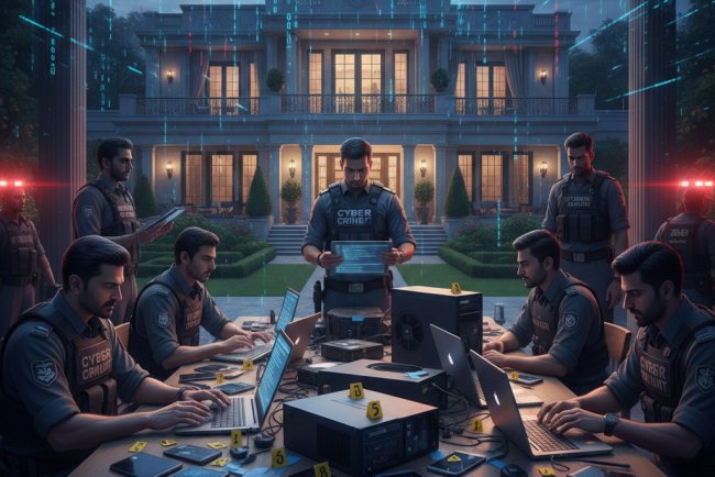 Operation Matrix: Shivpuri Cyber Gang Busted in ₹2.5 Crore Digital Arrest Fraud Scam