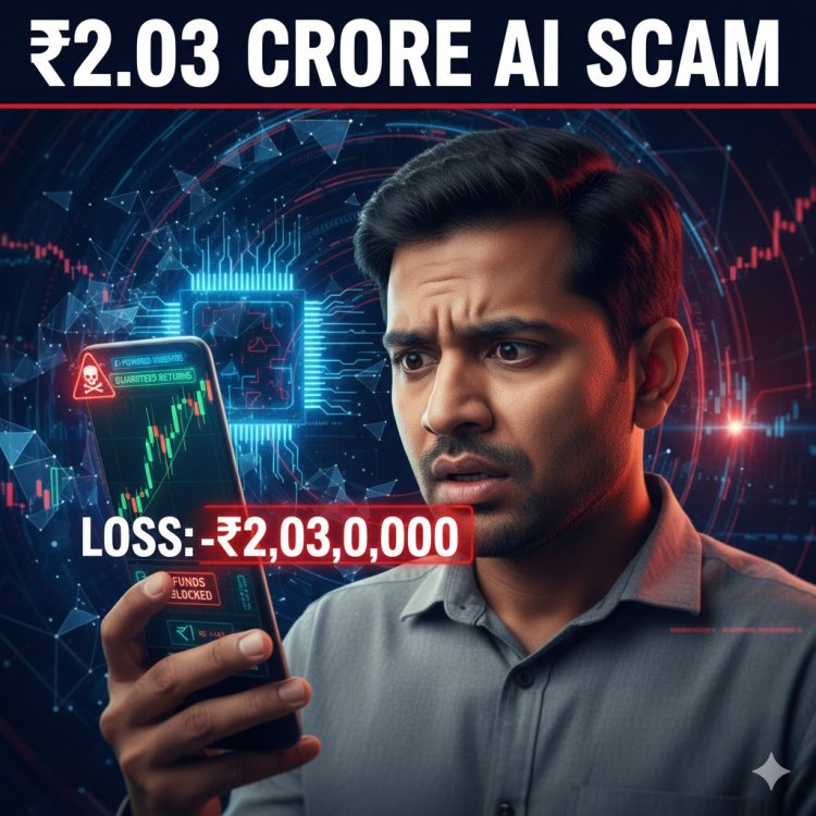 Hyderabad Man Loses ₹2.03 Crore in AI-Based Stock Trading Cyber Scam