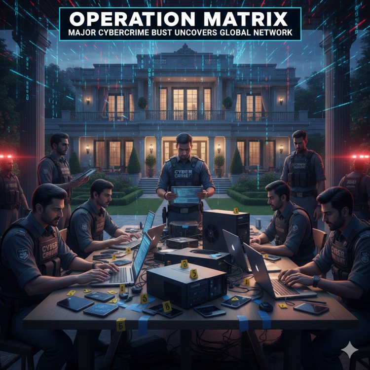 Operation Matrix: Shivpuri Cyber Gang Busted in ₹2.5 Crore Digital Arrest Fraud Scam