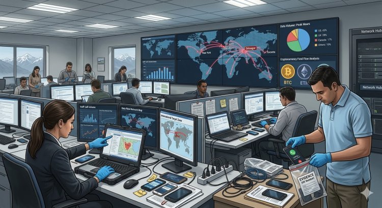 International Cyber Fraud Racket Busted in Srinagar; Seven Arrested in Major Operation