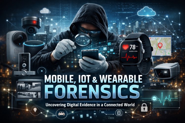 Mobile, IoT & Wearable Forensics