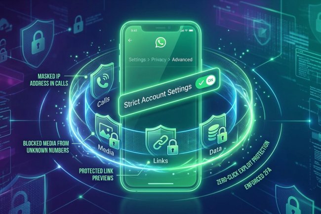 WhatsApp Strict Account Settings