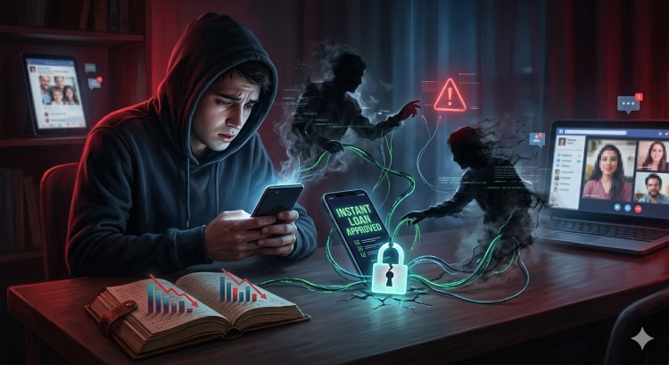 Illegal Loan App Scam in India: How Cybercriminals Trap Victims in a Debt and Blackmail Cycle