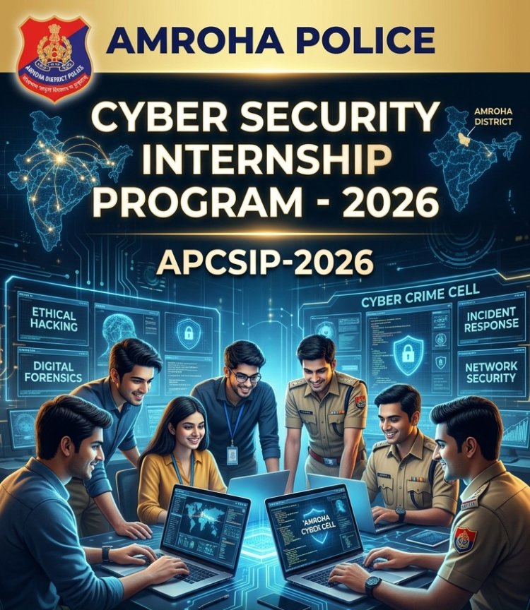 Amroha Police Cyber Security Internship Program 2026 (APCSIP-2026)