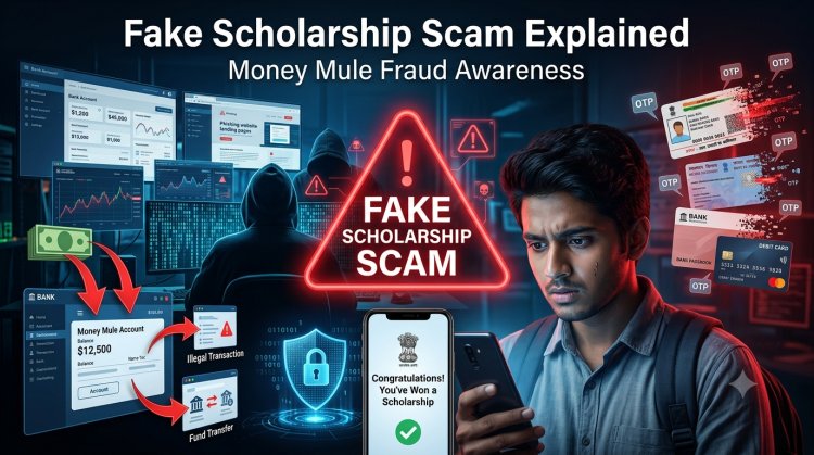 Fake Scholarship Scam Explained | Jammu & Kashmir Police Cyber Advisory | Money Mule Fraud Awareness