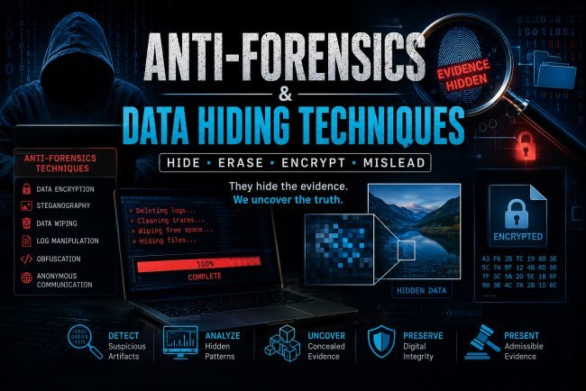 Anti-Forensics & Data Hiding Techniques