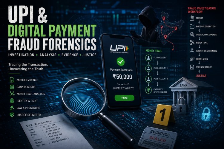 UPI & Digital Payment Fraud Forensics