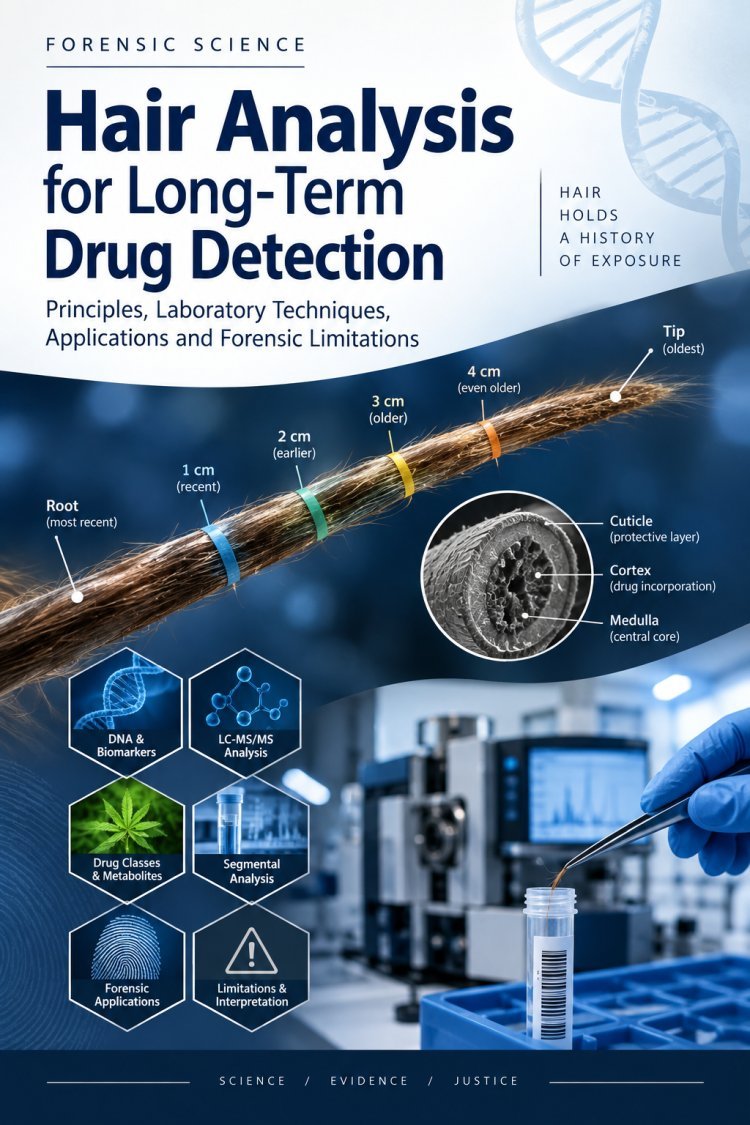 Hair Analysis for Long-Term Drug Detection in Forensic Toxicology