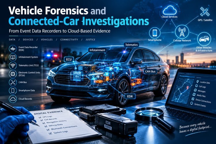 Vehicle Forensics and Connected-Car Investigations